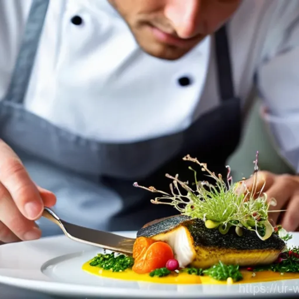 양식조리사 경력 쌓기 위한 추천 레스토랑 - **Fine Dining Precision Chef**
A focused, male chef, with a clean-shaven face and neatly styled ...