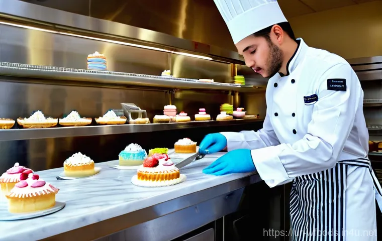 양식조리사 경력 쌓기 위한 추천 레스토랑 - **Bustling Bistro Kitchen Action**
A dynamic female chef, with her hair neatly tied back under a... 양식조리사 경력 쌓기 위한 추천 레스토랑 - **Bustling Bistro Kitchen Action**
A dynamic female chef, with her hair neatly tied back under a...